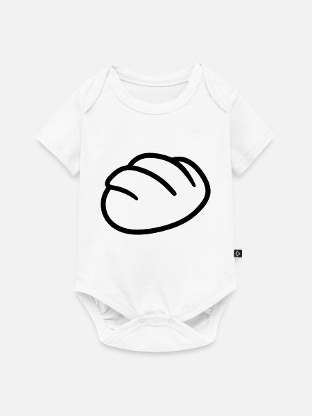 Zauberstab - Baby Premium Kurzarmbody - Weiß