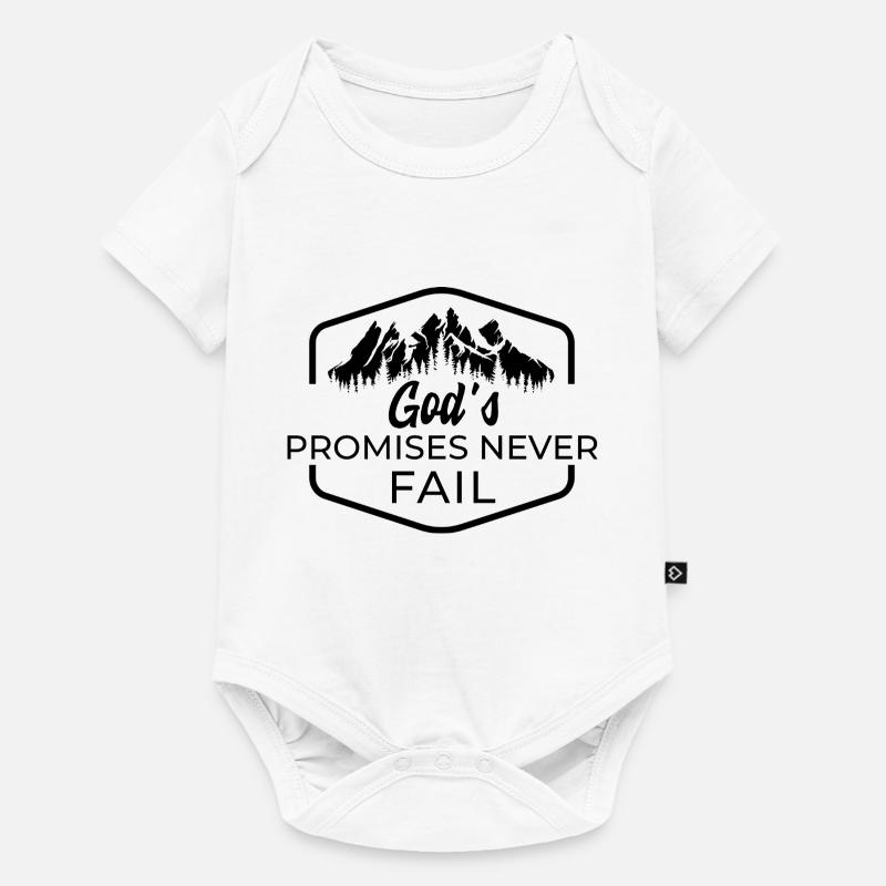 Dieu tient ses promesses - Body à manches courtes Premium Bébé - blanc