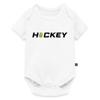 Hockey - Baby Premium Kurzarmbody - Weiß - Vorne