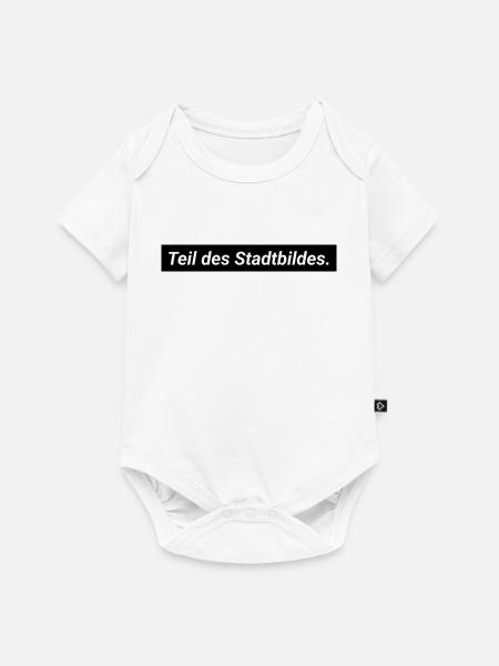 Ich bin Teil des Stadtbildes - Baby Premium Kurzarmbody - Weiß