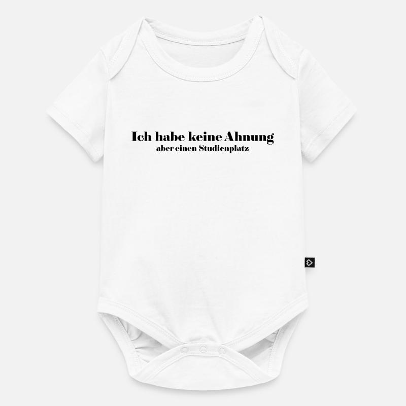 Studienplatz - Baby Premium Kurzarmbody - Weiß