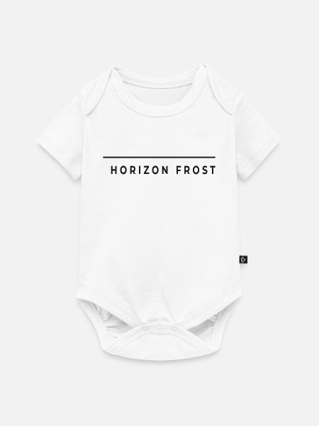 ATLANTEA-HORIZONTFROST - Baby Premium Kurzarmbody - Weiß