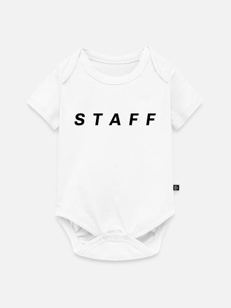 Staff - Baby Premium Kurzarmbody - Weiß