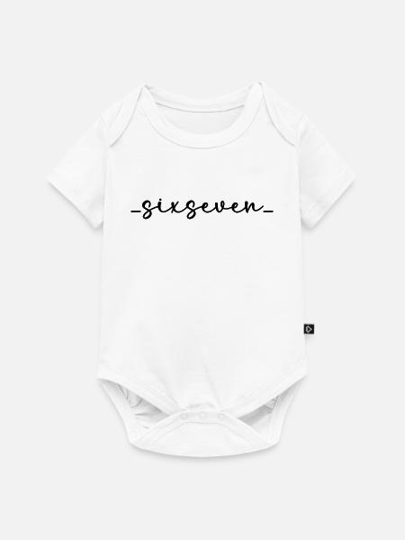 sixseven - Baby Premium Kurzarmbody - Weiß