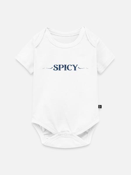 würzig - Baby Premium Kurzarmbody - Weiß