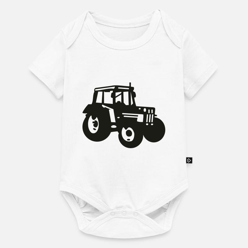 Traktor / Trekker - Body à manches courtes Premium Bébé - blanc