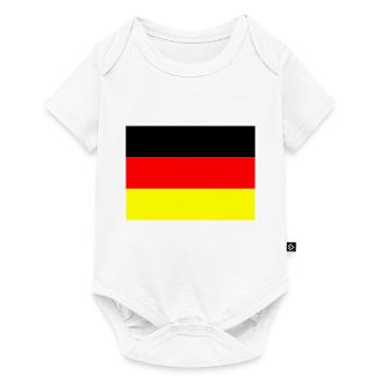 germany - Baby Premium Kurzarmbody - Weiß - Vorne