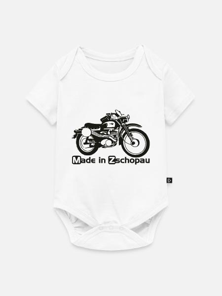 MZ ETS250 GS - Baby Premium Kurzarmbody - Weiß