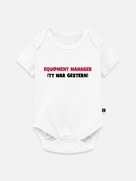 reiten - Baby Premium Kurzarmbody - Weiß