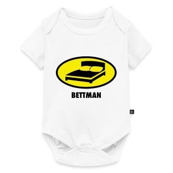 Bettman - Baby Premium Kurzarmbody - Weiß - Vorne