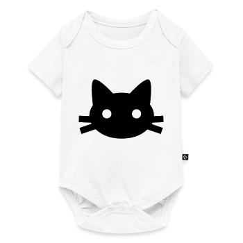 kids cat - Baby Premium Kurzarmbody - Weiß - Vorne