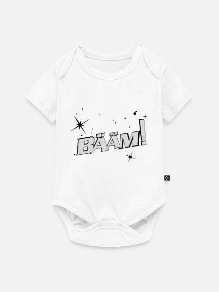 Superhero - Baby Premium Kurzarmbody - Weiß
