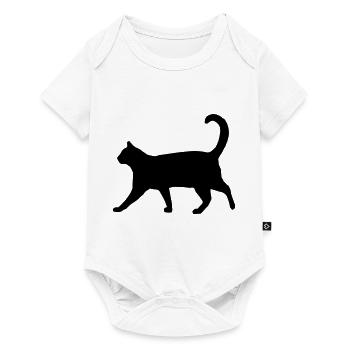 Proud cat - Baby Premium short-sleeve bodysuit - white - Front