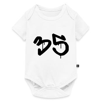 Tag : 35 - Body à manches courtes Premium Bébé - blanc - Devant