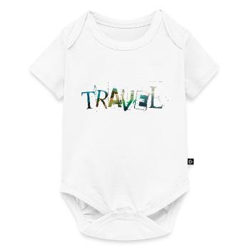 Travel - Body à manches courtes Premium Bébé - blanc - Devant