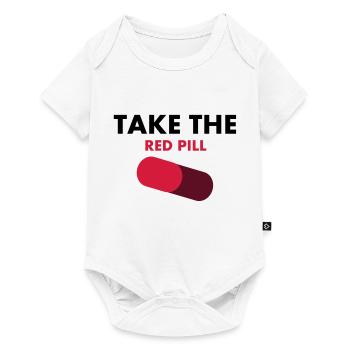 take_the_red_pill - Baby Premium short-sleeve bodysuit - white - Front