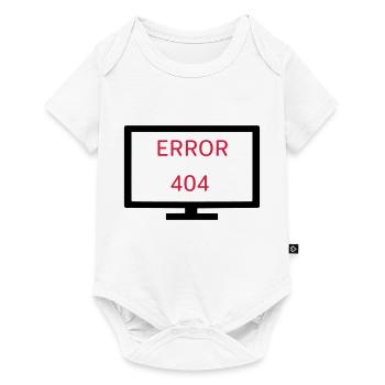 Computer Error 404 - Baby Premium short-sleeve bodysuit - white - Front