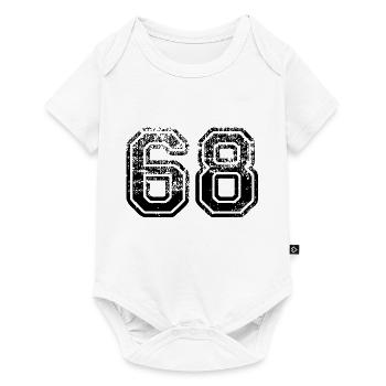 68 - Baby Premium short-sleeve bodysuit - white - Front