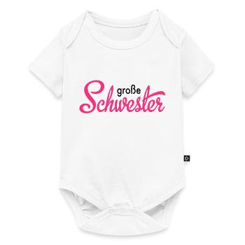 grande soeur - Body à manches courtes Premium Bébé - blanc - Devant
