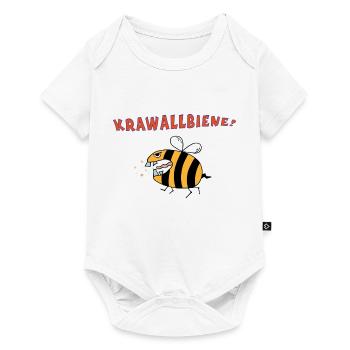 Bee Riot - Body à manches courtes Premium Bébé - blanc - Devant