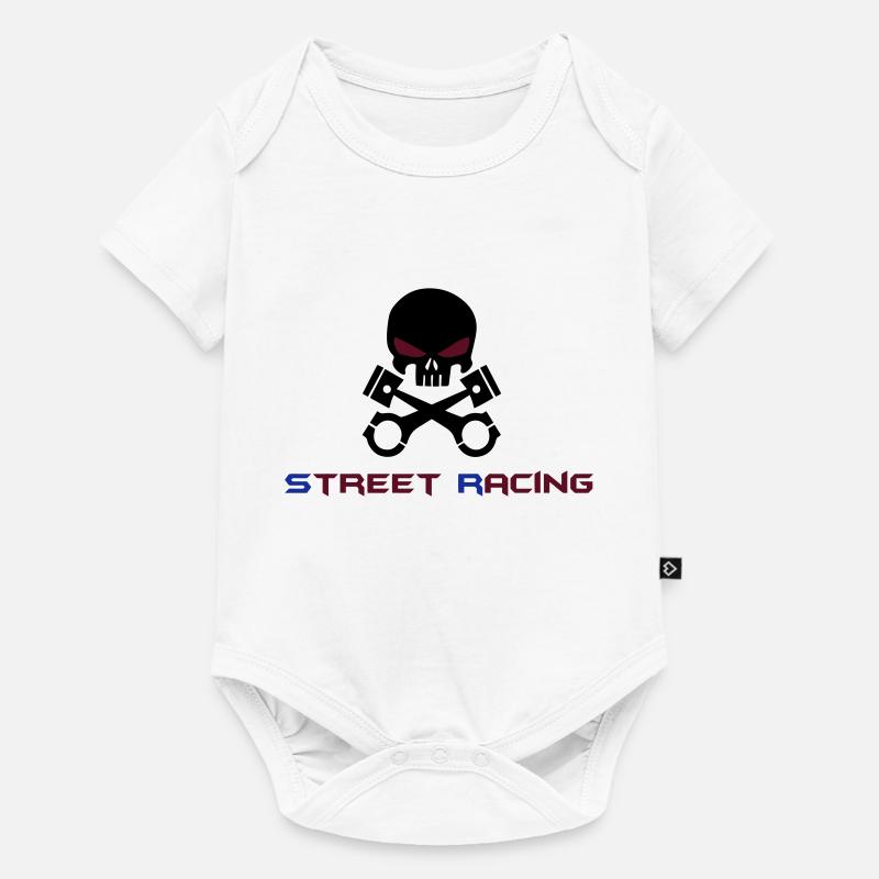 STREET RACING - Body à manches courtes Premium Bébé - blanc