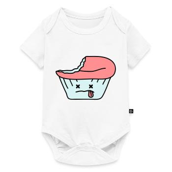 Dead Cupcake - Baby Premium short-sleeve bodysuit - white - Front