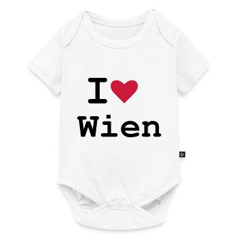 Vienna - Baby Premium short-sleeve bodysuit - white - Front