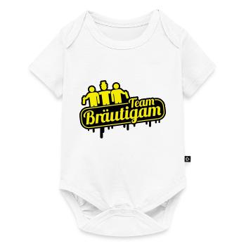 team_braeutigam_ya2 - Body à manches courtes Premium Bébé - blanc - Devant