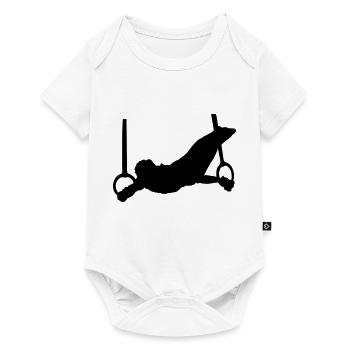 Turnerin Turnerin - Baby Premium Kurzarmbody - Weiß - Vorne