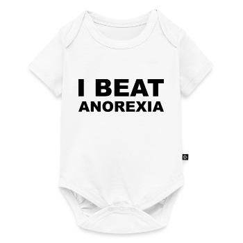 Anorexia - Baby Premium short-sleeve bodysuit - white - Front