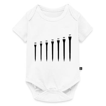 nails for horses' hooves_c1 - Baby Premium short-sleeve bodysuit - white - Front