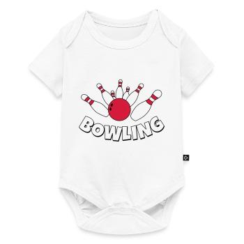 bowling - Baby Premium short-sleeve bodysuit - white - Front