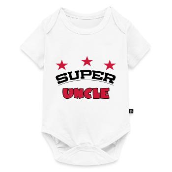 Super uncle - Body à manches courtes Premium Bébé - blanc - Devant