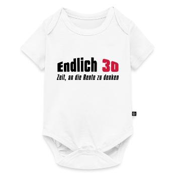 Endlich 30 - Baby Premium Kurzarmbody - Weiß - Vorne