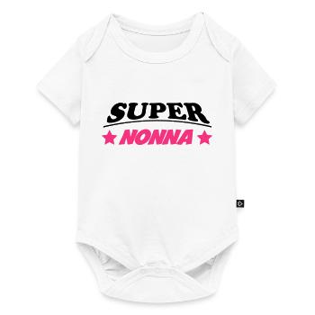 Super nonna - Baby Premium short-sleeve bodysuit - white - Front