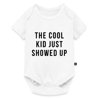 The cool kid just showed up - Baby Premium short-sleeve bodysuit - white - Front