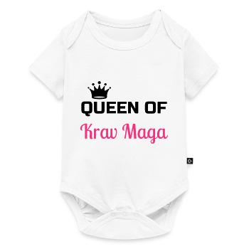 Krav Maga / Krav-Maga / Kampfkunst / Martial Art - Baby Premium short-sleeve bodysuit - white - Front