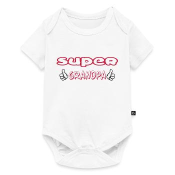 Grandpa / Papy / Grandfather / Grandad - Baby Premium short-sleeve bodysuit - white - Front