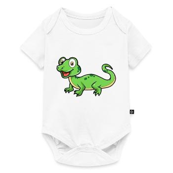 lizard - Baby Premium short-sleeve bodysuit - white - Front