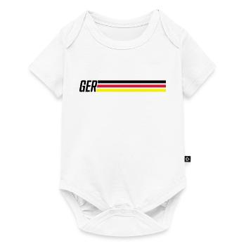 germany team germany - Baby Premium short-sleeve bodysuit - white - Front