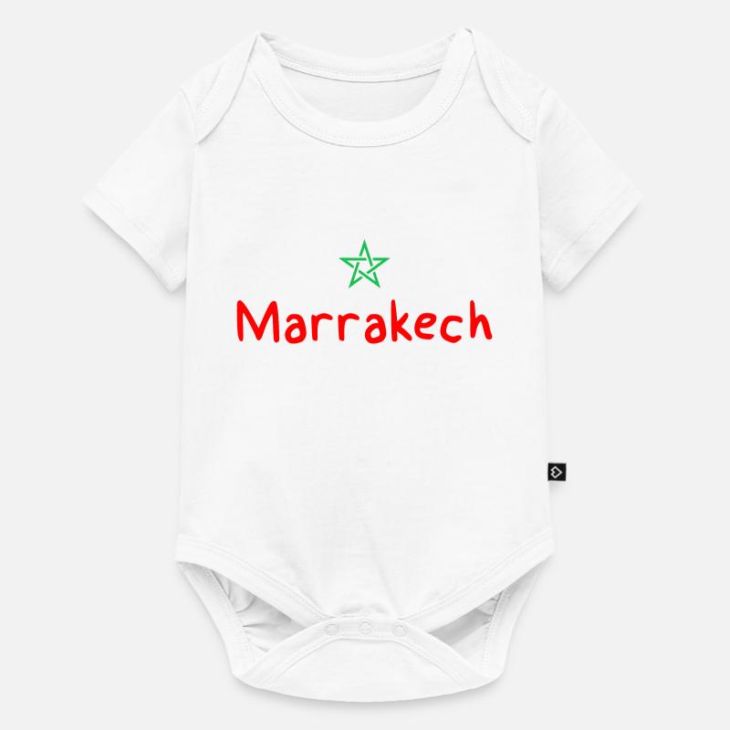 Marrakech - Body à manches courtes Premium Bébé - blanc