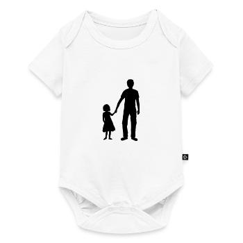 Father daughter infinite - Baby Premium short-sleeve bodysuit - white - Front