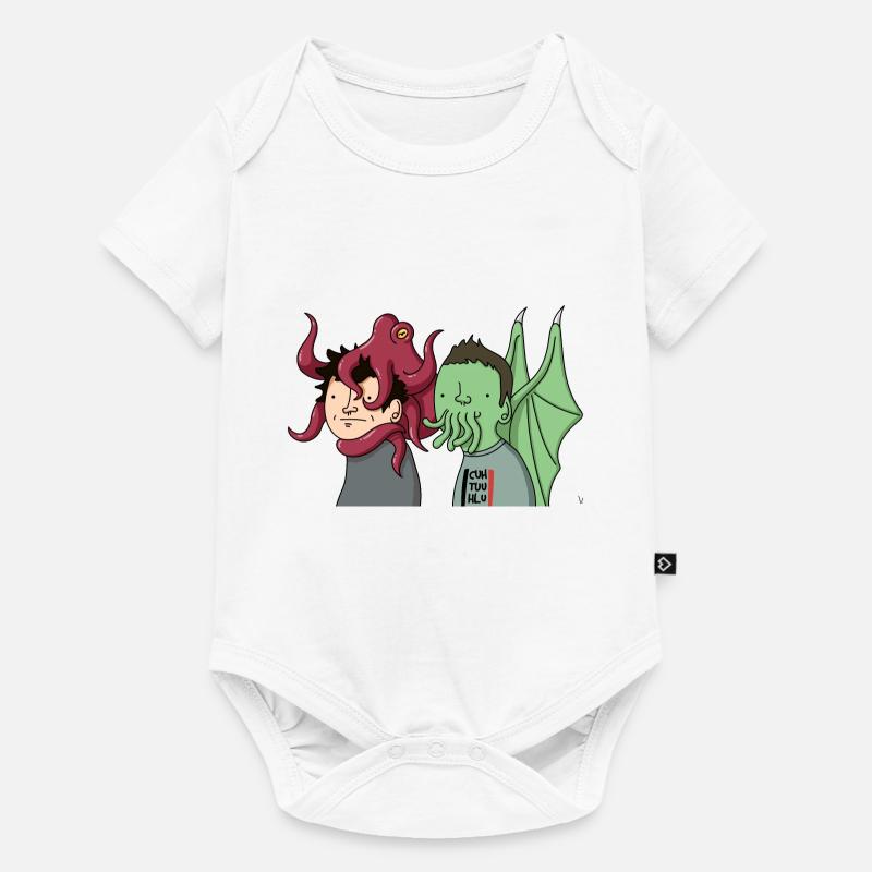 WANKTHULHU - Body à manches courtes Premium Bébé - blanc