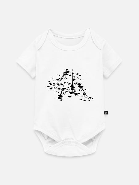 Moderne Kunst Modern Art - Baby Premium Kurzarmbody - Weiß