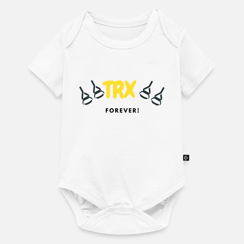 TRX Forever Gift Geschnkidee Training Machine - Baby Premium short-sleeve bodysuit - white