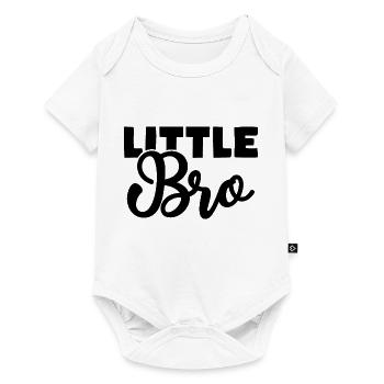 petit frère - Body à manches courtes Premium Bébé - blanc - Devant