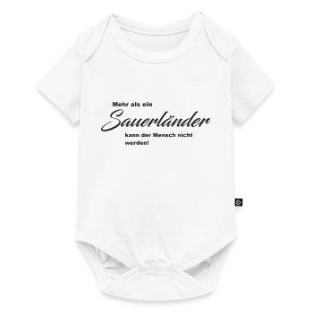 Mehr als ein Sauerländer - Baby Premium Kurzarmbody - Weiß - Vorne