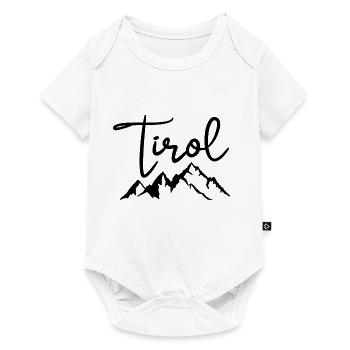 Tirol Berge Alpen Natur - Baby Premium Kurzarmbody - Weiß - Vorne