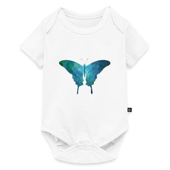 papillon - Body à manches courtes Premium Bébé - blanc - Devant