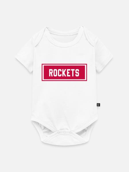 Raketen - Baby Premium Kurzarmbody - Weiß